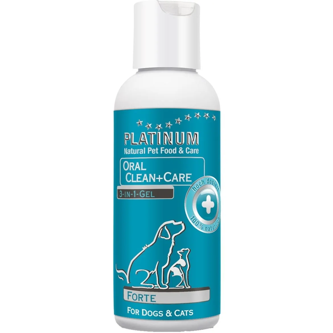 Platinum OralClean+Care Gel Forte 120 ml