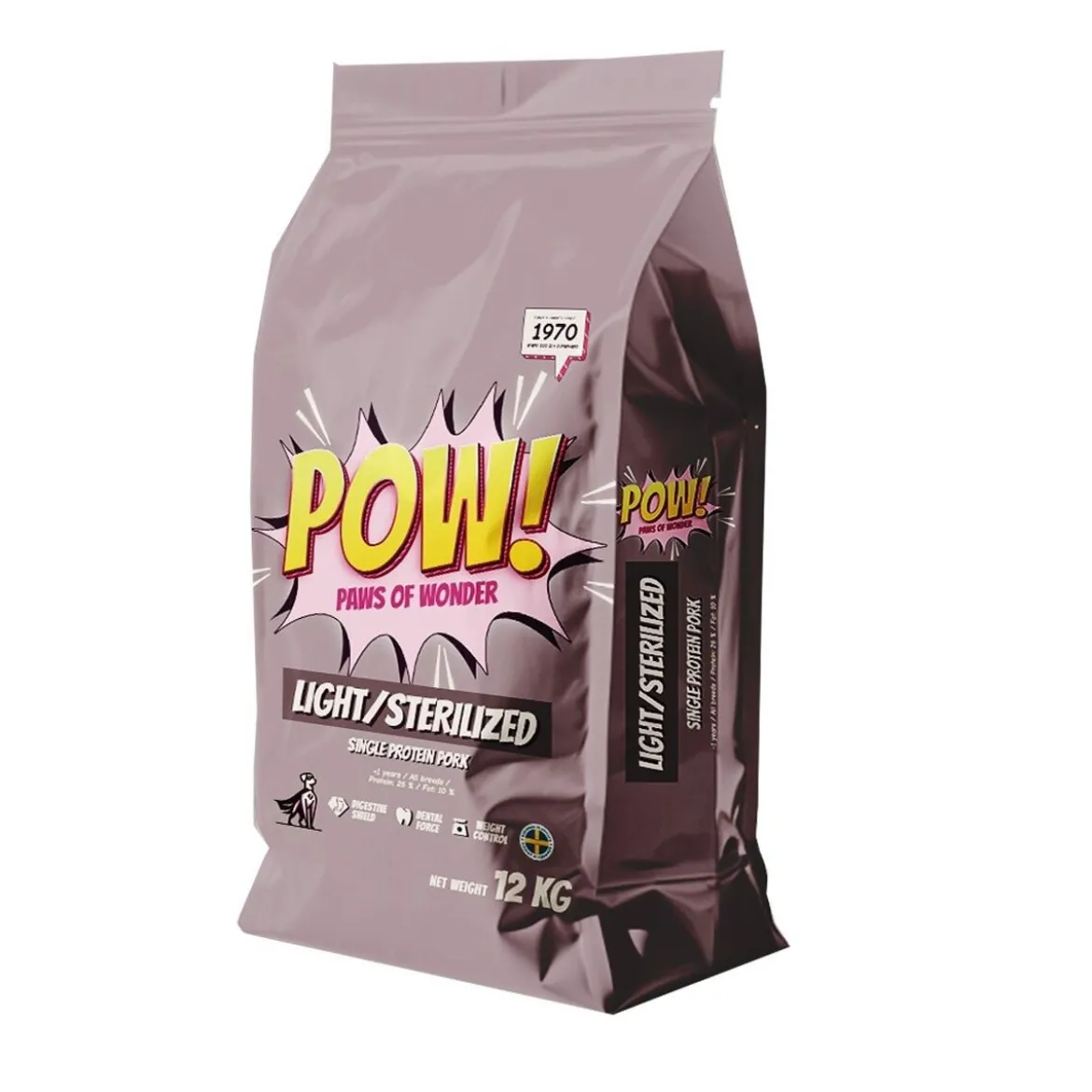 POW! Dog Light/Sterilized