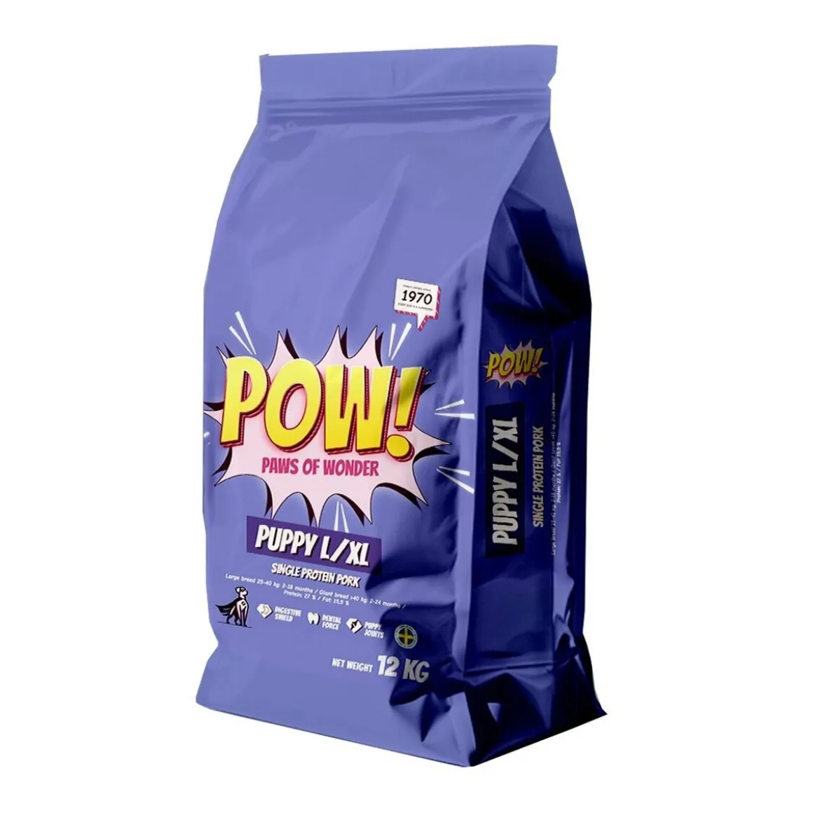 POW! Dog Puppy L/XL Pork