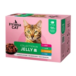 PrimaCat Classic Multipack hyytelössä 12 x 85 g