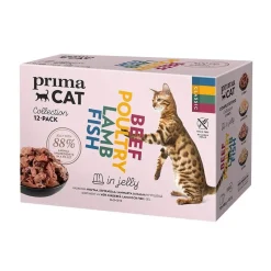 PrimaCat Classic Multipack hyytelössä 12 x 85 g