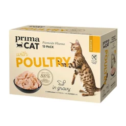 PrimaCat siipikarjaa kastikkeessa 12 x 85 g