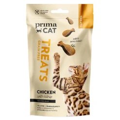 PrimaCat Softy Treats kana & kissanminttu 50 g