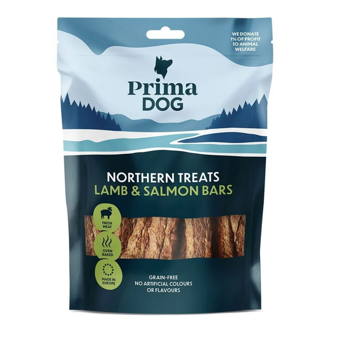 PrimaDog Northern Bars lammas & lohi 150 g