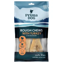 PrimaDog Rough Chews Kalkkuna-Tyrni