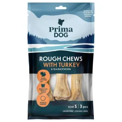 PrimaDog Rough Chews Kalkkuna-Tyrni