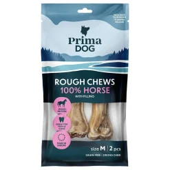 PrimaDog Rough Filled Chew Bone hevonen