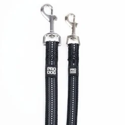 Pro Dog Grip talutin heijastimella musta