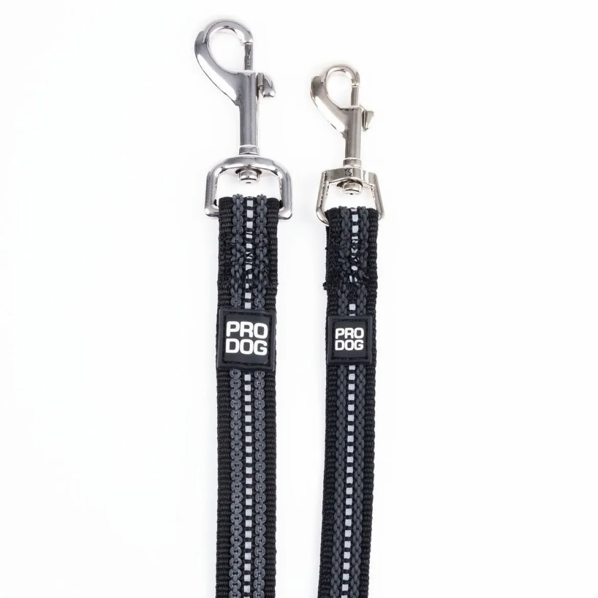 Pro Dog Grip talutin heijastimella musta