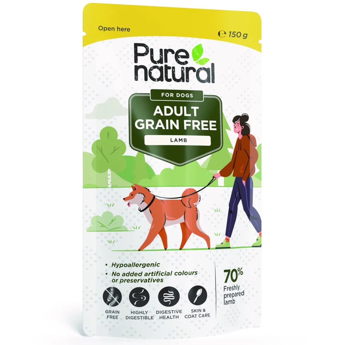 Purenatural Adult lammas, 150g