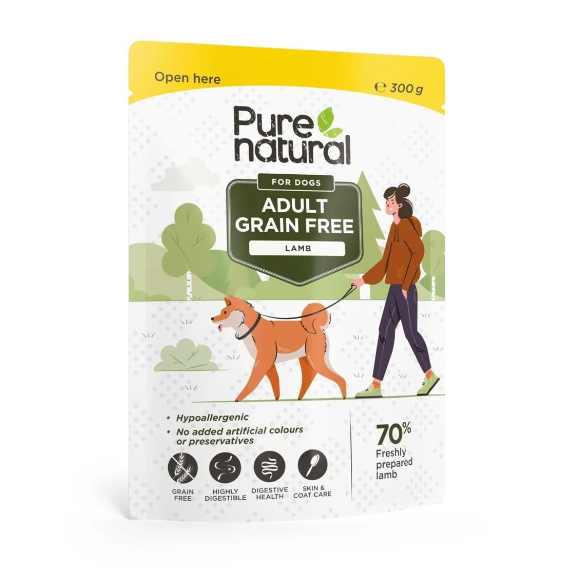 Purenatural Adult viljaton lammas 300 g