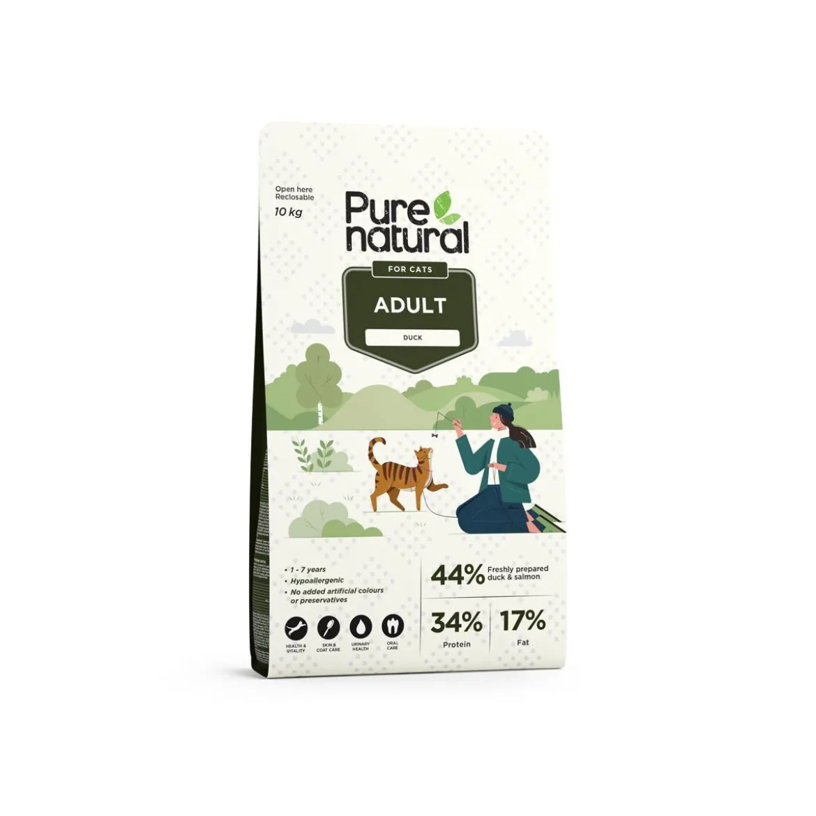 Purenatural Cat Adult Duck