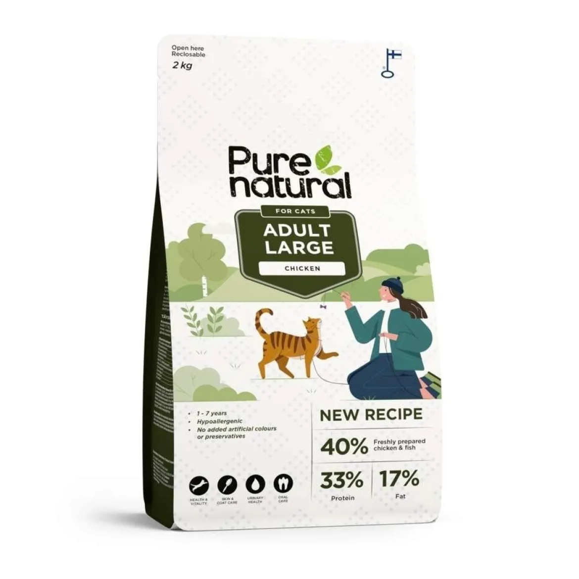 Purenatural Cat Adult Large Chicken