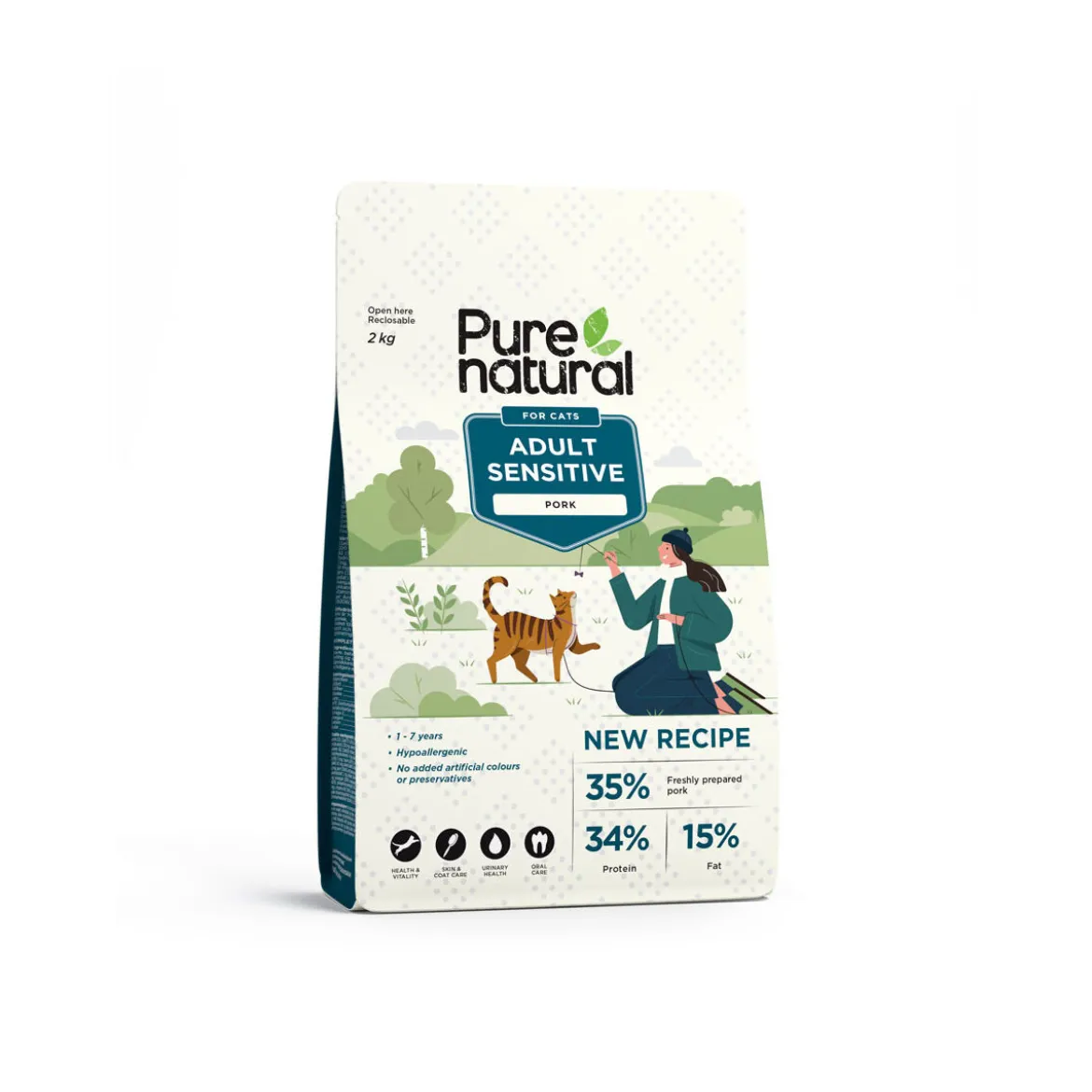Purenatural Cat Adult Sensitive Pork
