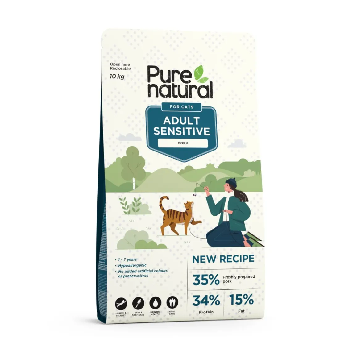 Purenatural Cat Adult Sensitive Pork