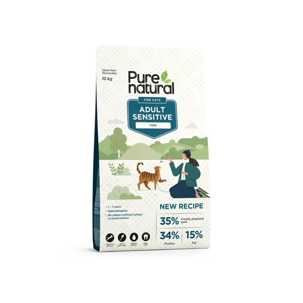 Purenatural Cat Adult Sensitive Pork