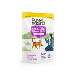 Purenatural Cat Grain Free Sterilized Kalkkuna 100 g