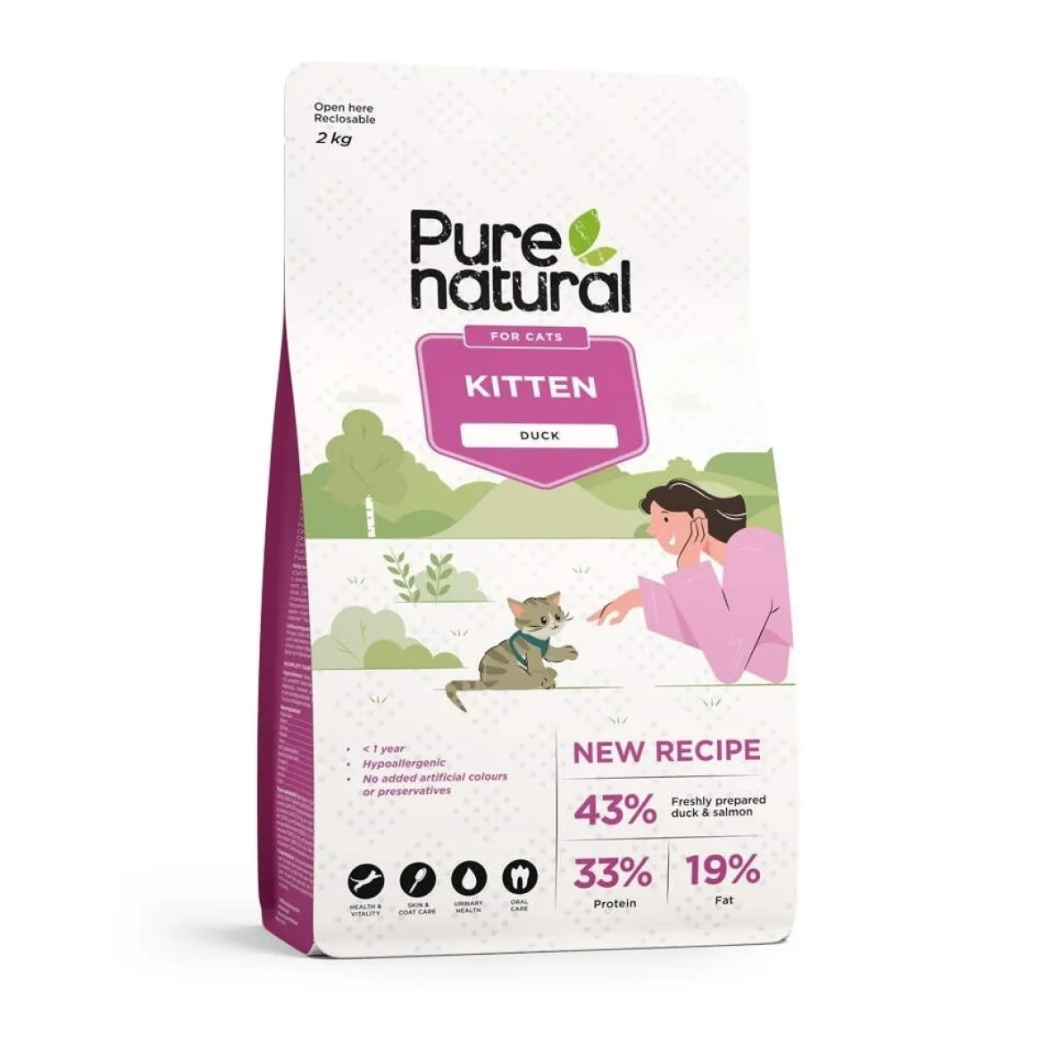 Purenatural Cat Kitten Duck