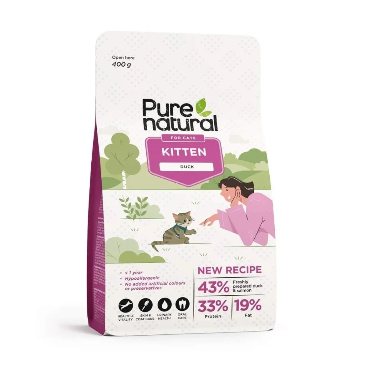 Purenatural Cat Kitten Duck