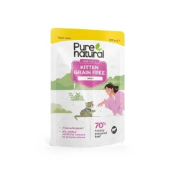 Purenatural Cat Kitten nauta 100 g