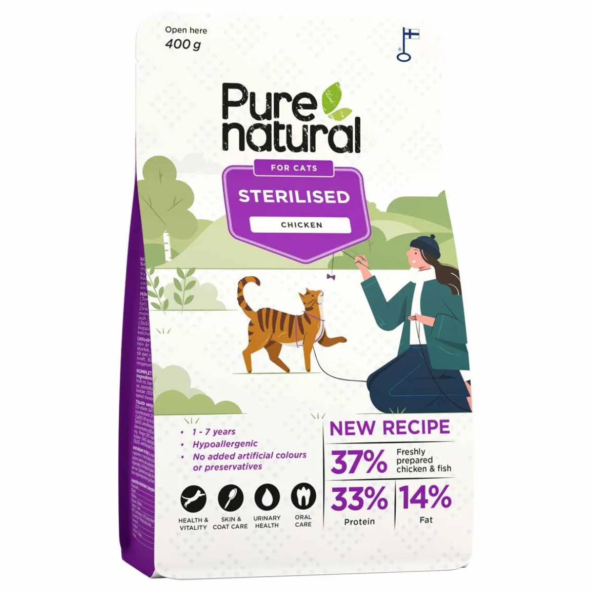 Purenatural Cat Sterilised Chicken