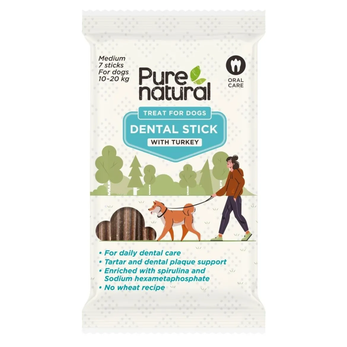 Purenatural Dental Stick purutikut 7kpl