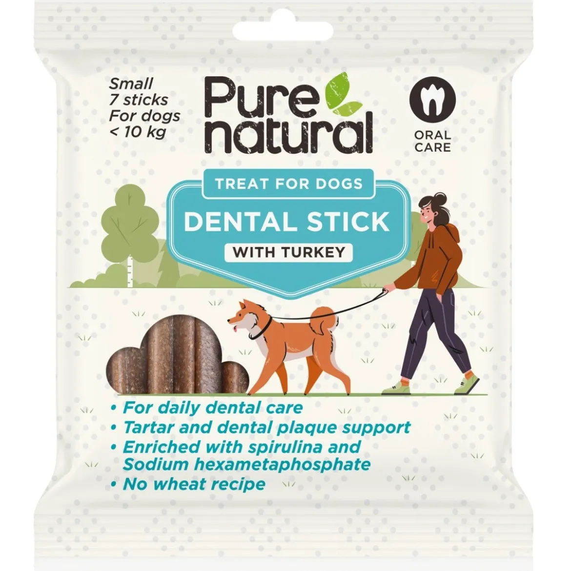 Purenatural Dental Stick purutikut 7kpl