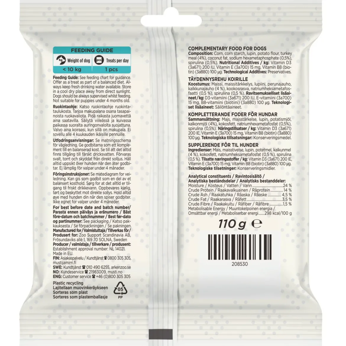Purenatural Dental Stick purutikut 7kpl