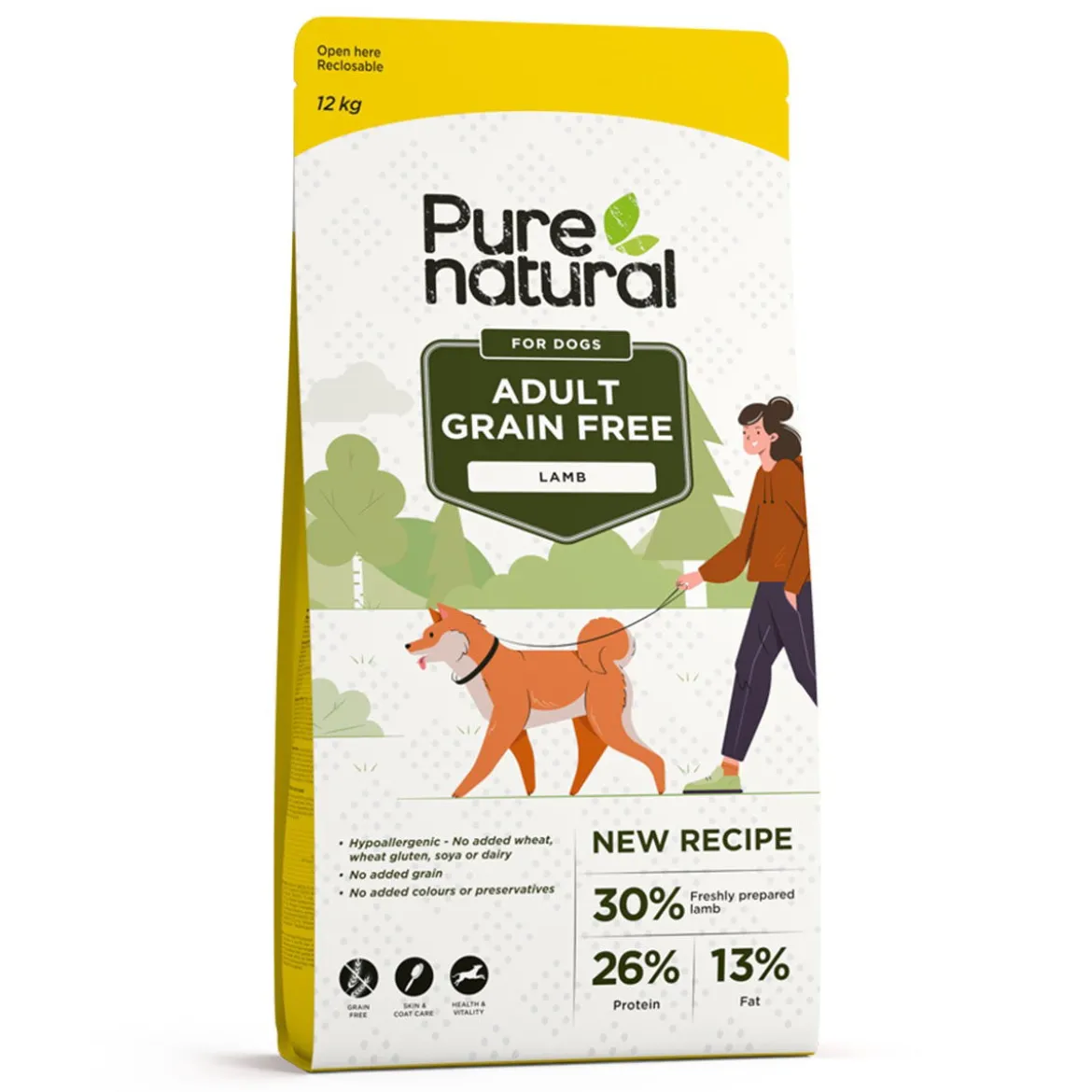 Purenatural Dog Adult Grain Free Lamb