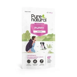 Purenatural Puppy kana & riisi, 150g