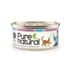 Purenatural Tuna Fillet with Shrimps 70g