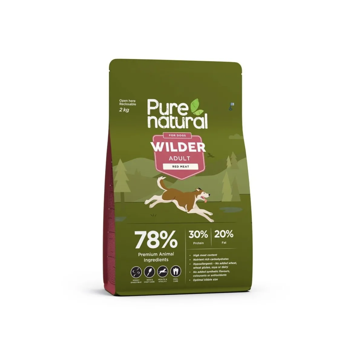 Purenatural Wilder Dog Adult Red Meat