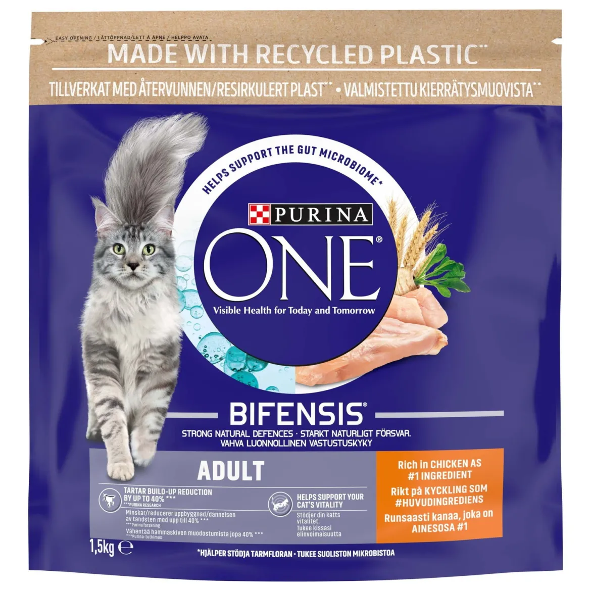 Purina ONE Cat Adult kana 1,5 kg