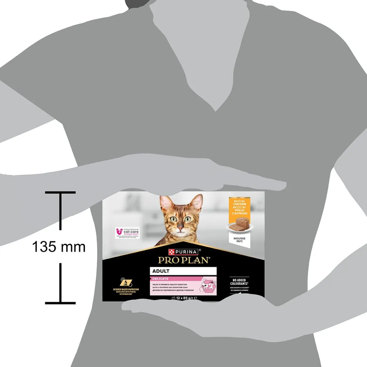 PURINA PRO PLAN Delicate Mousse 12 x 85 g