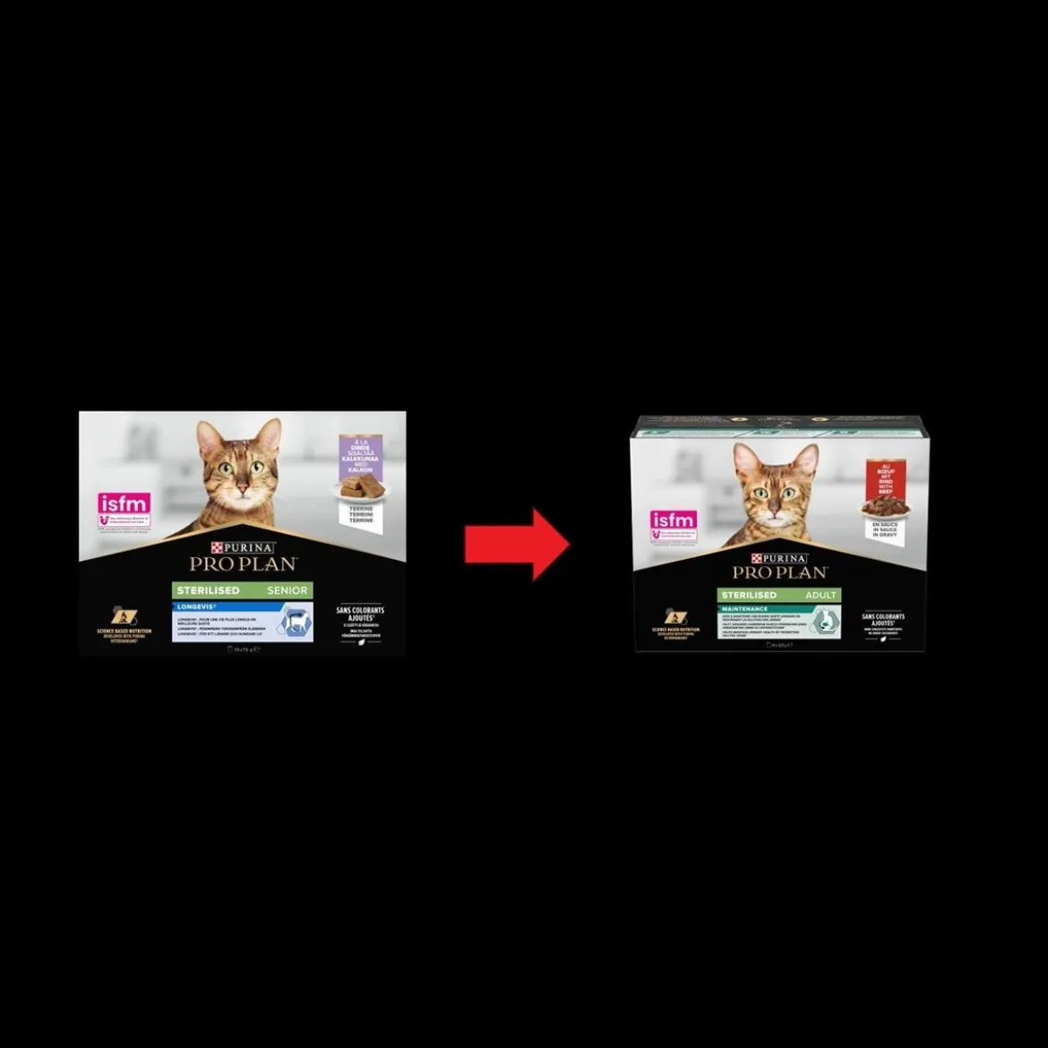 Purina Pro Plan Sterilised Beef 10x85g