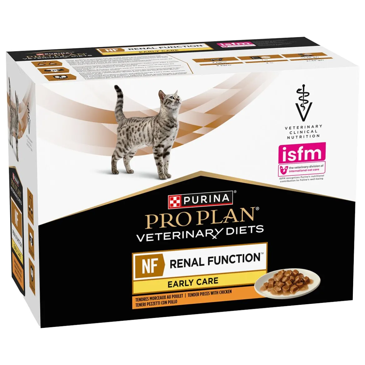 Purina Pro Plan Veterinary Diets Feline NF Renal Function Early Care Chicken 10x85 g