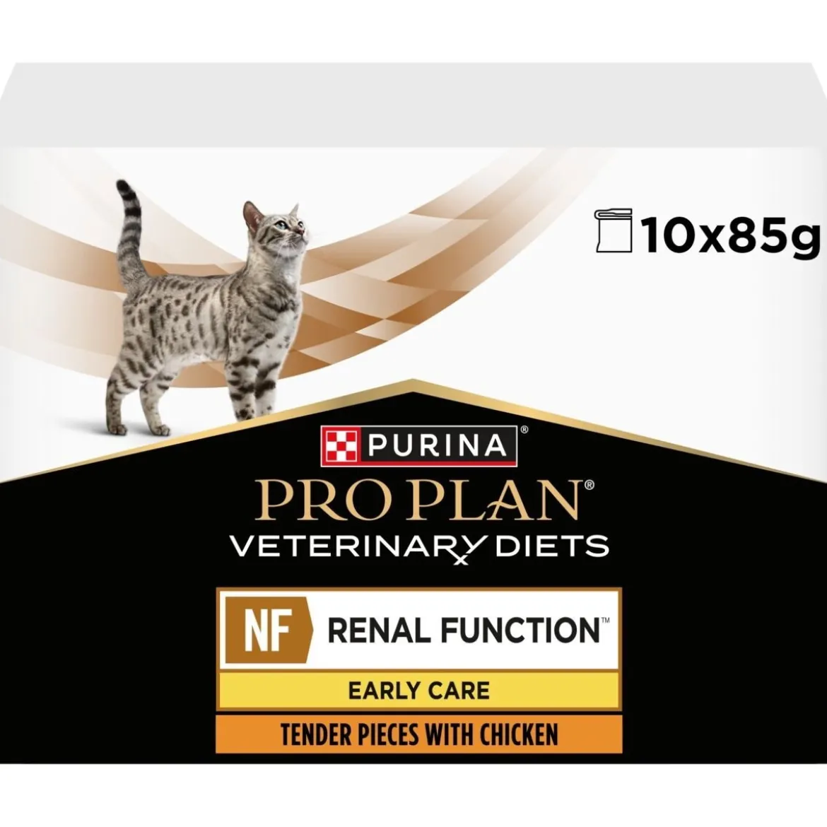 Purina Pro Plan Veterinary Diets Feline NF Renal Function Early Care Chicken 10x85 g
