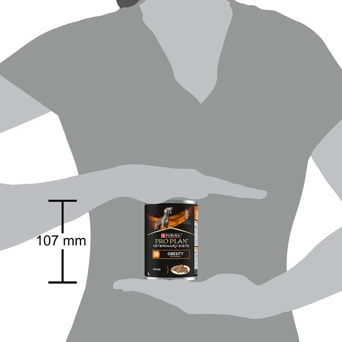 Purina Pro Plan Veterinary Diets Canine Adult OM Obesity Management Mousse 400g