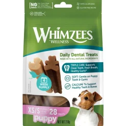 Purutikku pennulle Whimzees XS/S 28 kpl