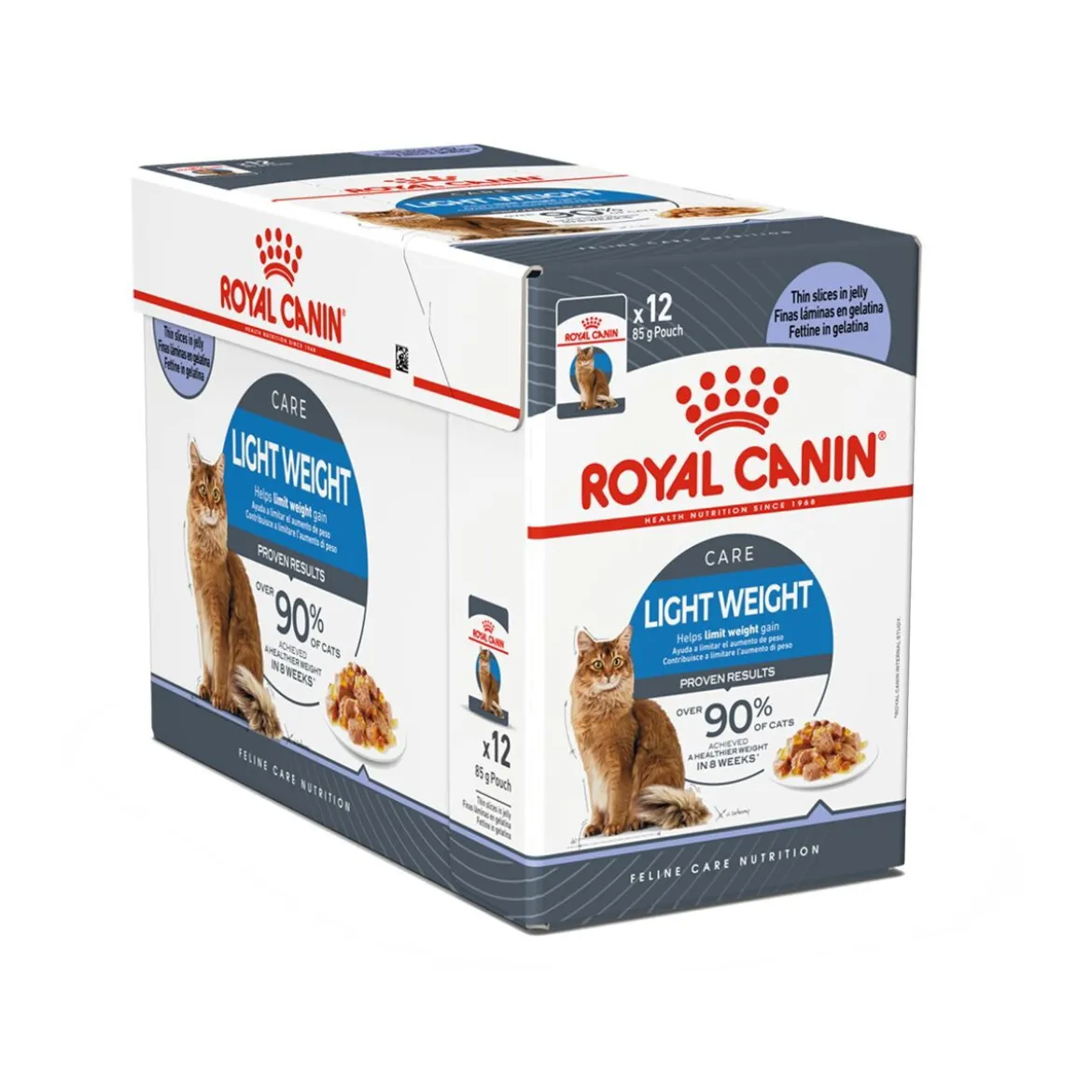 Royal Canin Cat Light Weight Care Jelly, 12 x 85 g