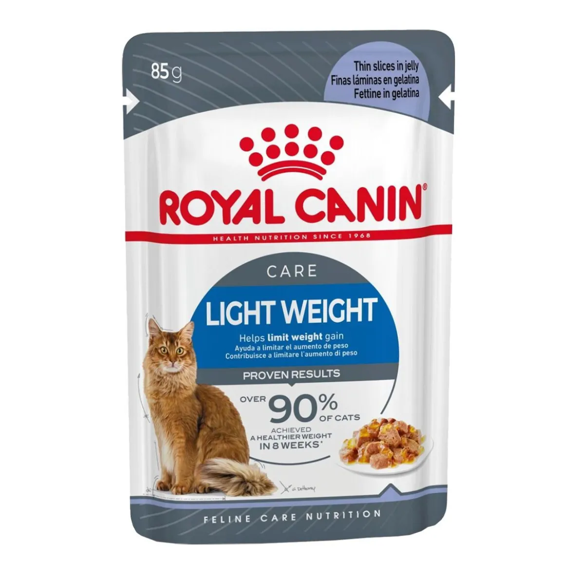 Royal Canin Cat Light Weight Care Jelly, 12 x 85 g