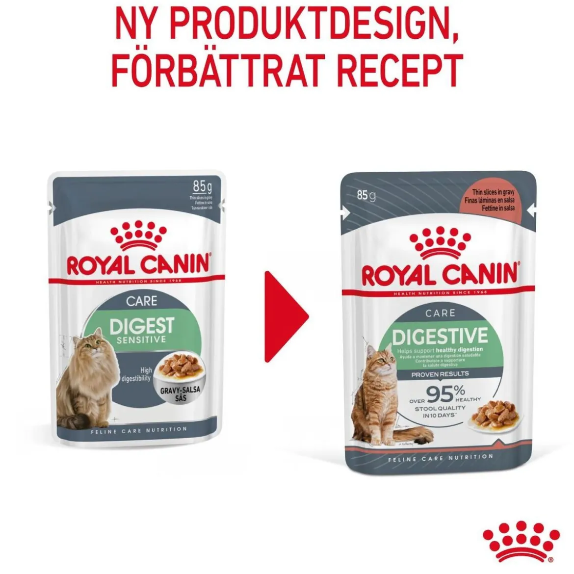 Royal Canin Digest Sensitive Gravy 85g, 48-pack