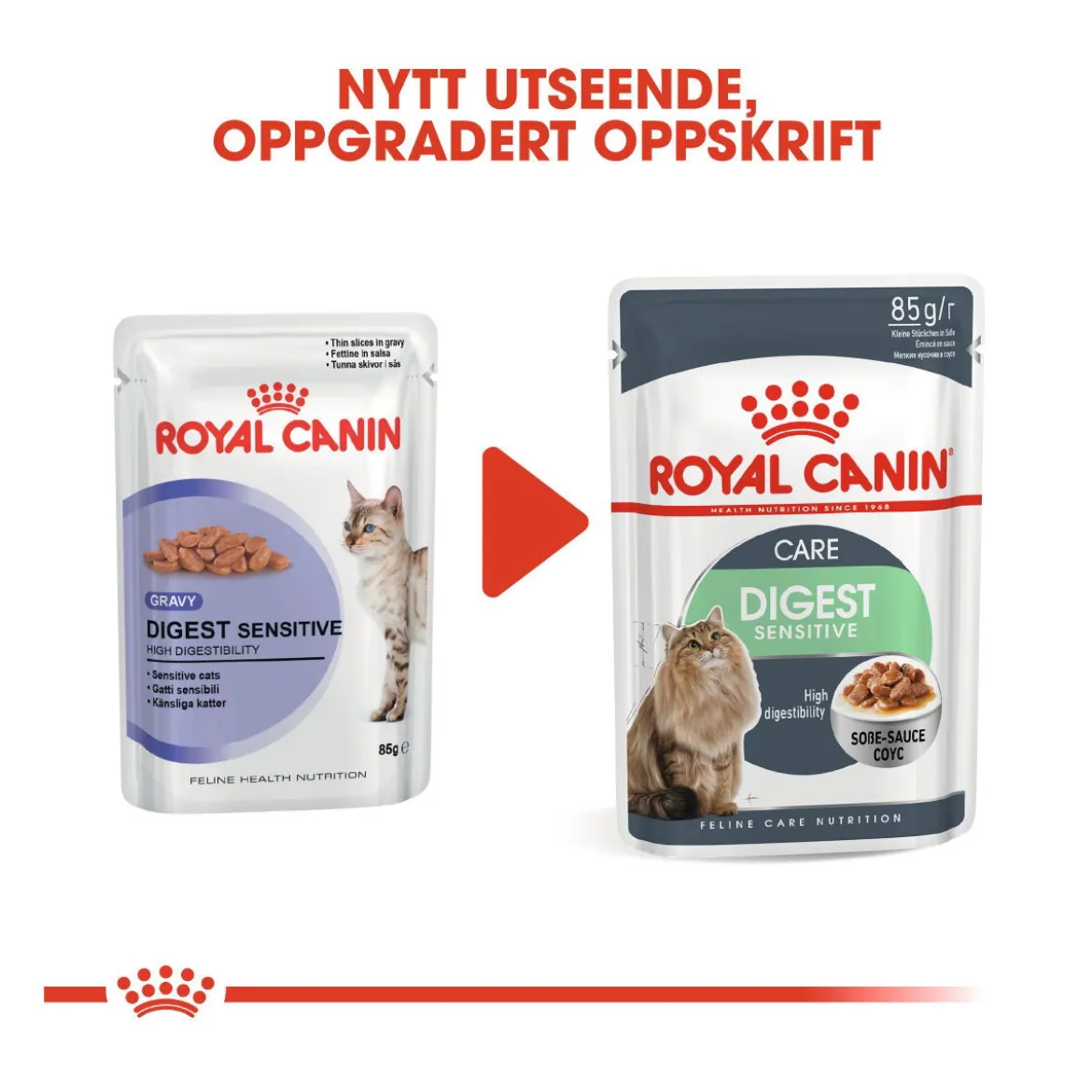Royal Canin Digest Sensitive Gravy 85g, 48-pack