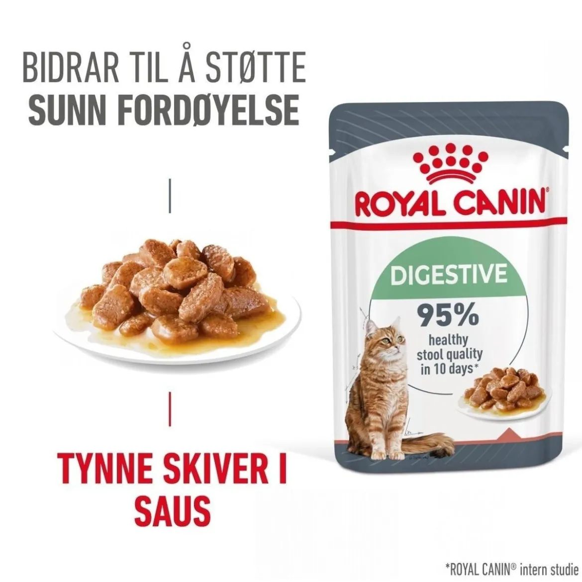 Royal Canin Digest Sensitive Gravy 85g, 48-pack