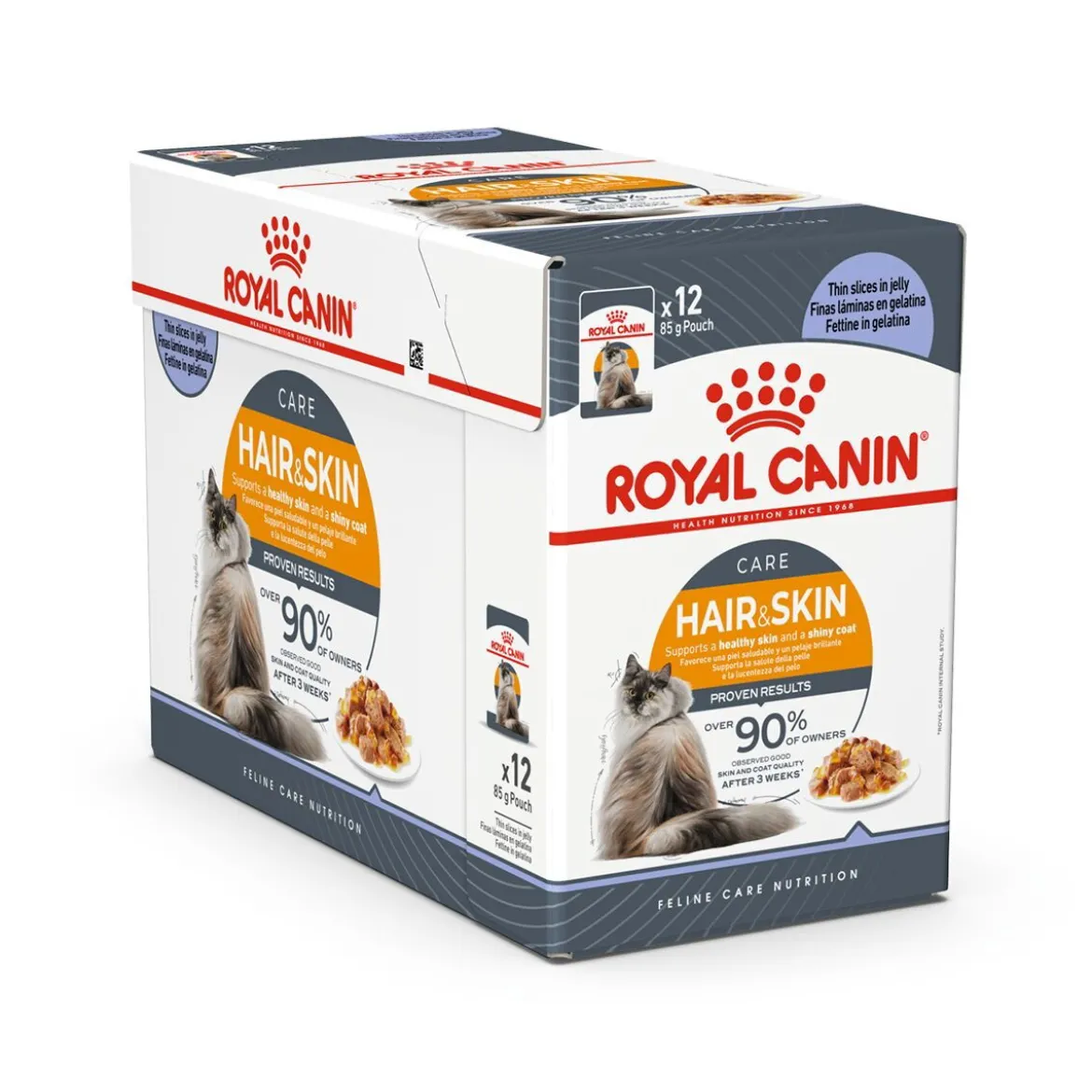 Royal Canin Hair & Skin Care Gravy 85g, 48-pack