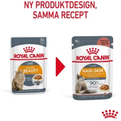 Royal Canin Hair & Skin Care Gravy 85g, 48-pack