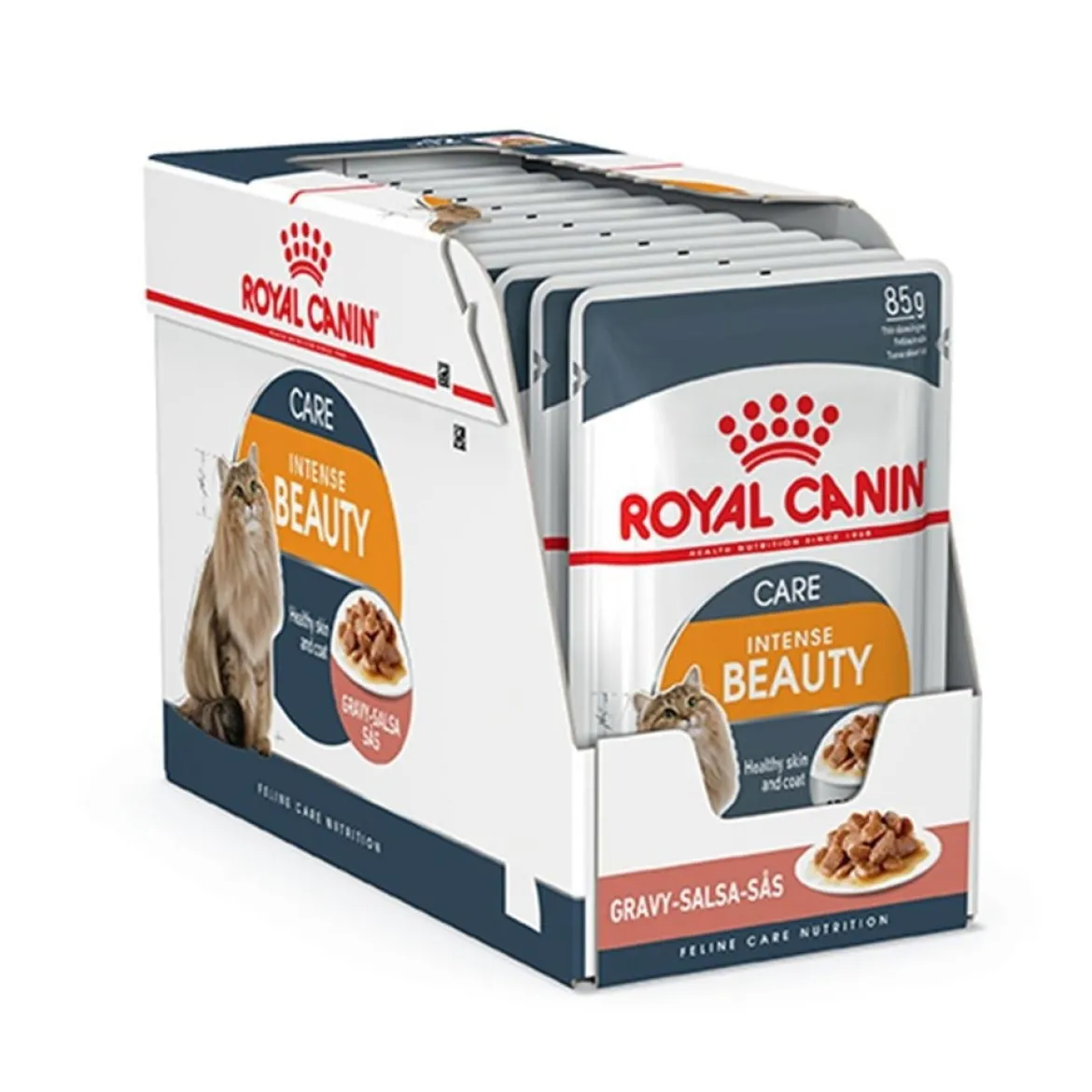 Royal Canin Hair & Skin Care Gravy 85g, 48-pack