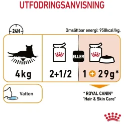 Royal Canin Hair & Skin Care Gravy 85g, 48-pack