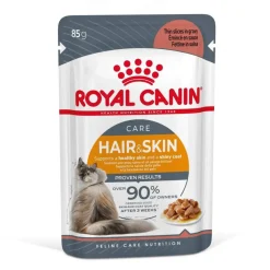 Royal Canin Hair & Skin Care Gravy 85g, 48-pack