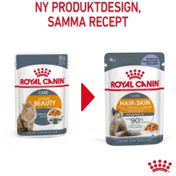 Royal Canin Hair & Skin Care Jelly 85g, 48-pack